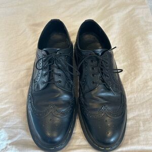 Dr. Martens Black Leather Oxfords